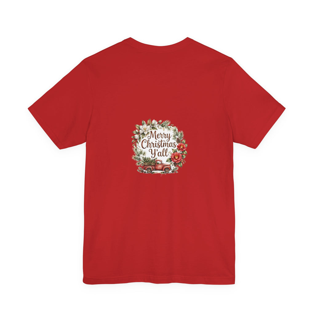 Merry Christmas Y'all Christmas Tee — Southern Soul and Grace