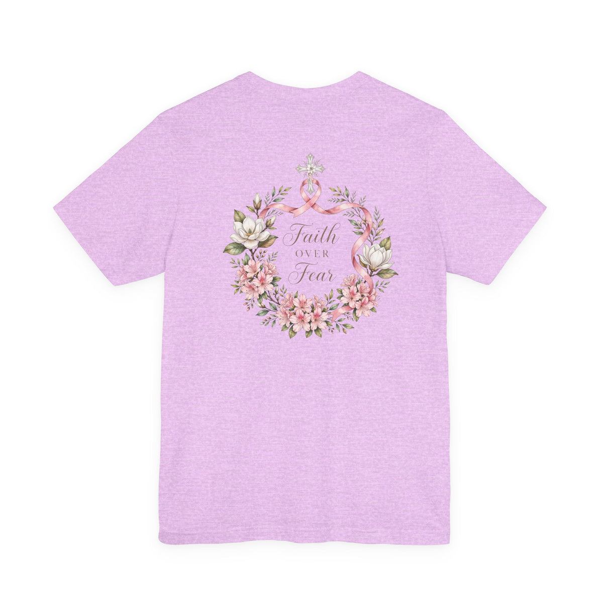 Faith Over Fear Floral T‑Shirt - view 21