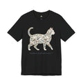 Floral Cat Tee — "Southern Soul and Grace" Graphic T-Shirt