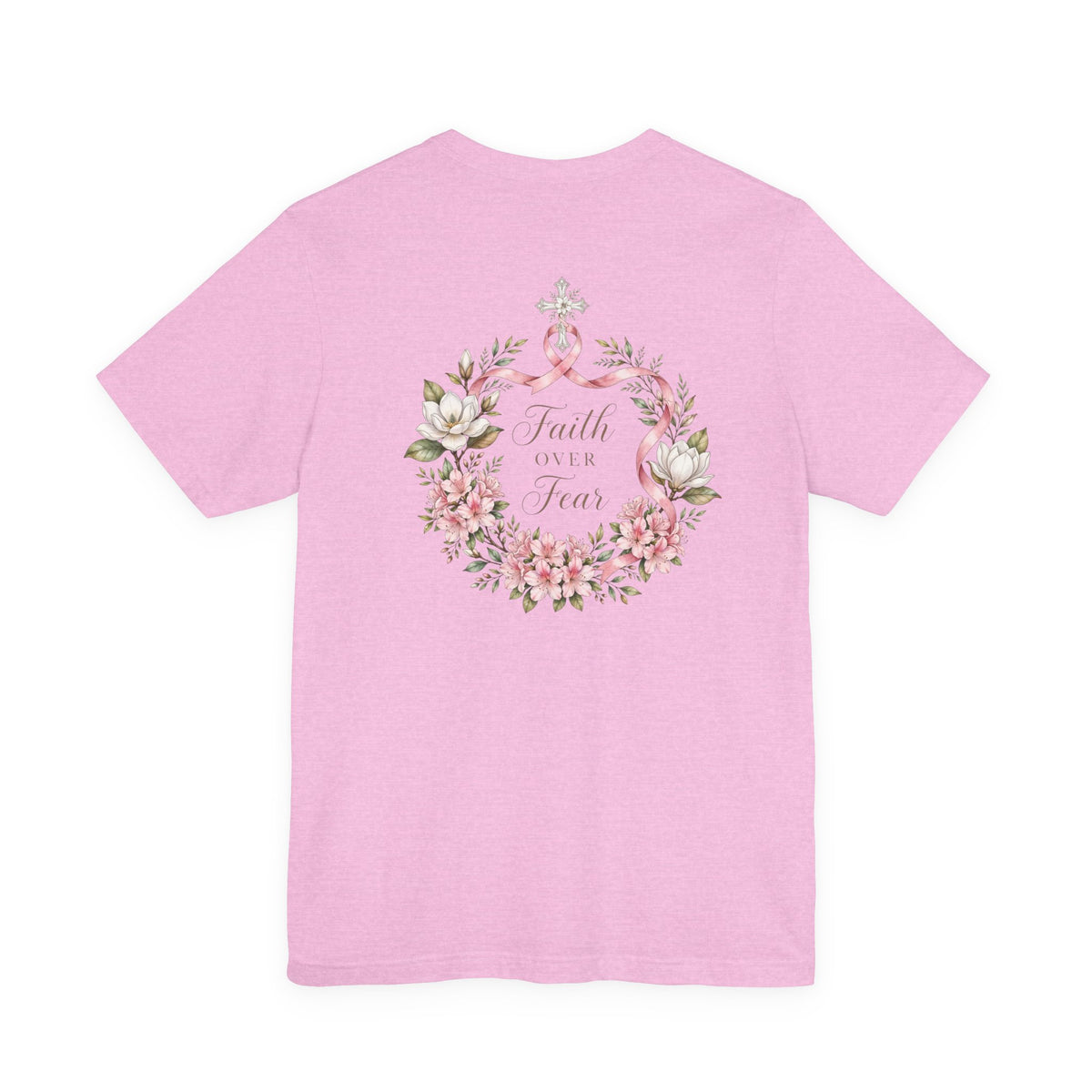 Faith Over Fear Floral T‑Shirt - view 18