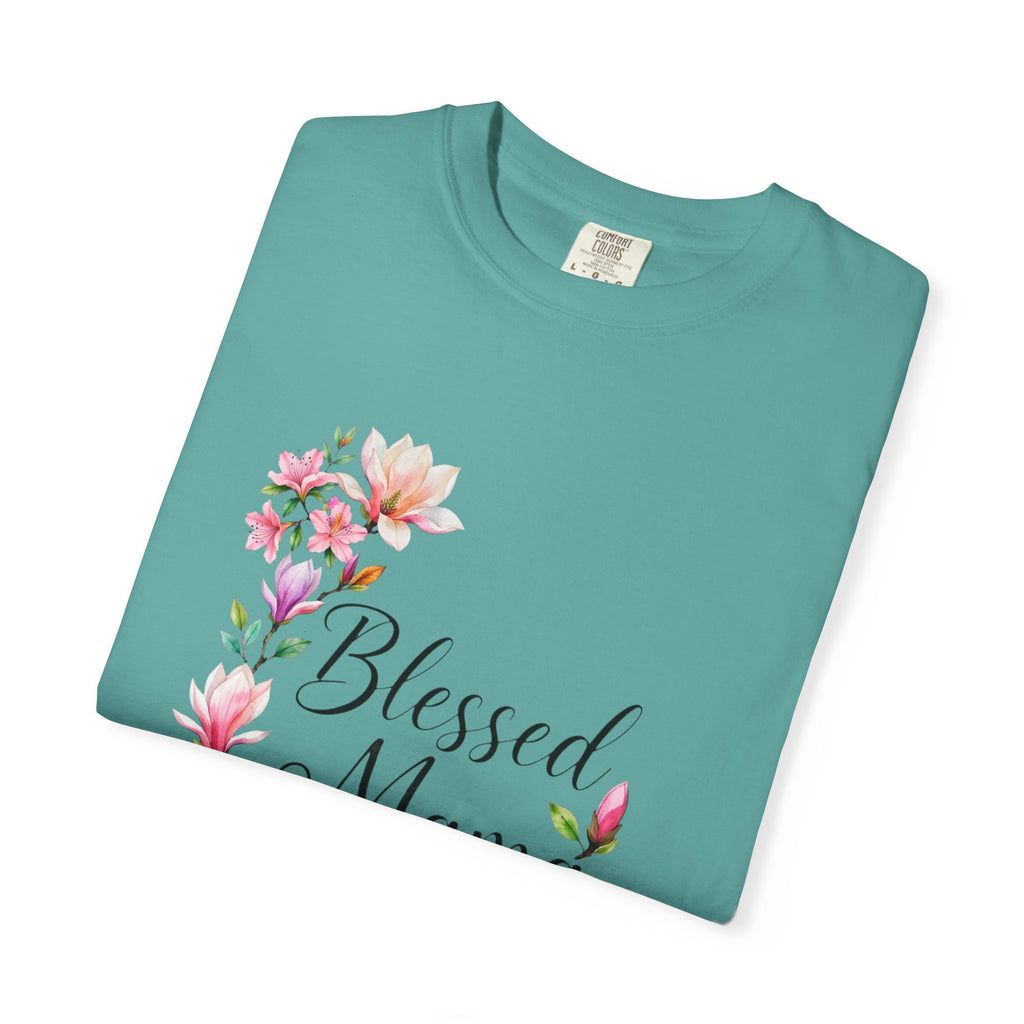 Blessed Mama Floral T-Shirt — Mom Gift, Mother’s Day Tee