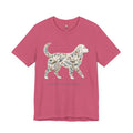 Floral Golden Retriever T‑Shirt — Southern Soul and Grace Graphic Tee