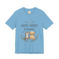 Faith Family Furbabies T-Shirt — Cute Pet Faith Shirt for Cat & Dog Lovers