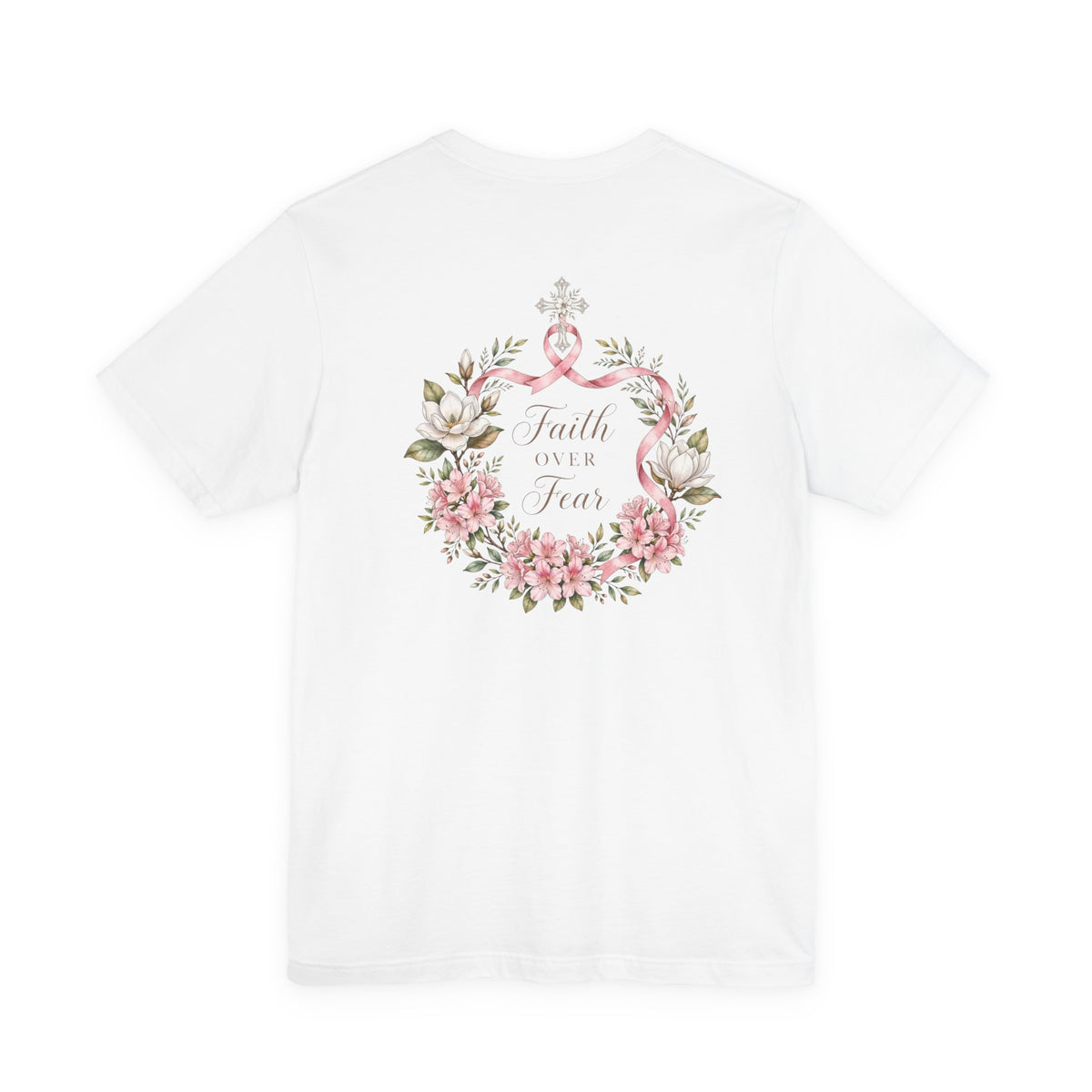 Faith Over Fear Floral T‑Shirt - view 6