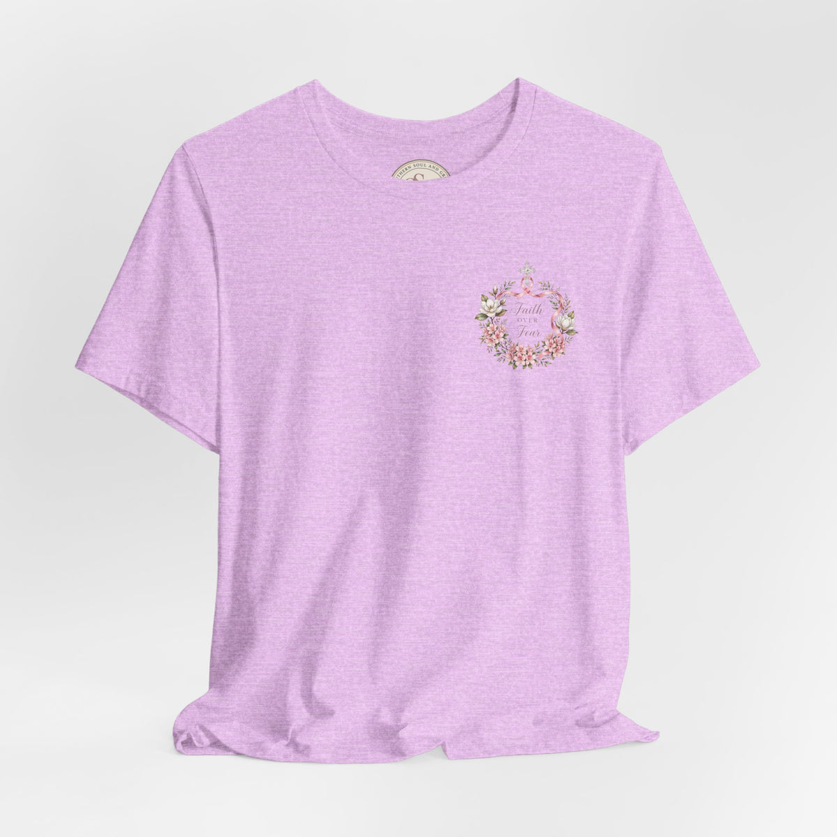 Faith Over Fear Floral T‑Shirt - view 23