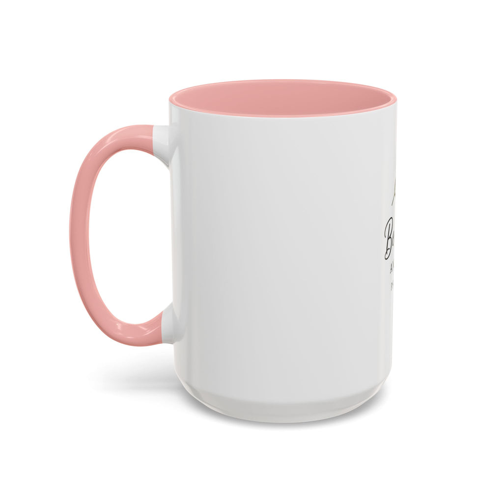 Be Still and Know Psalm 46:10 Accent Coffee Mug — Christian Inspirational Mug