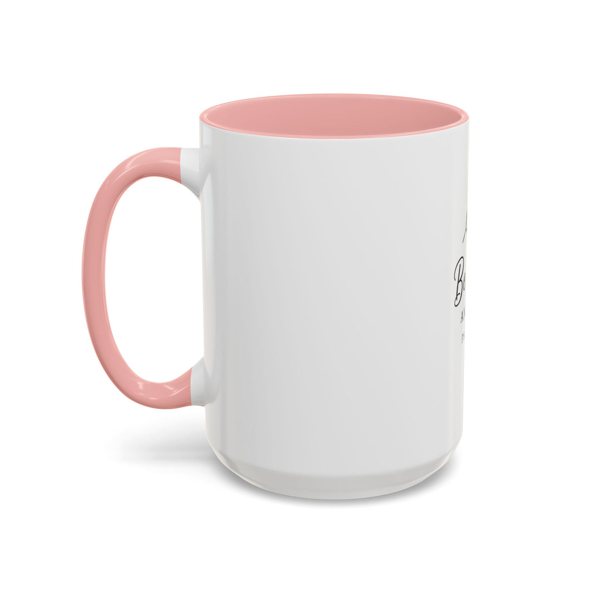 Be Still and Know Psalm 46:10 Accent Coffee Mug — Christian Inspirational Mug