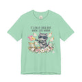 Cat With Coffee T-Shirt — "It’s One Of Those Days When I Just Wanna" Cute Cat Graphic Tee