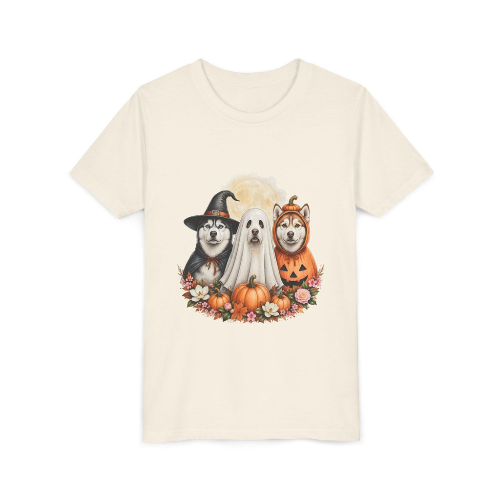 Husky Halloween Kids T-Shirt — Dogs in Costume Tee