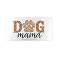 Dog Mama leopard paw print decorative vanity license plate