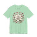 Floral Magnolia Tee — Soft Vintage Botanical Flower Shirt