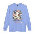 Spooky Season Ghost Long Sleeve Tee – "Tis The Season To Be Spooky" Halloween Shirt