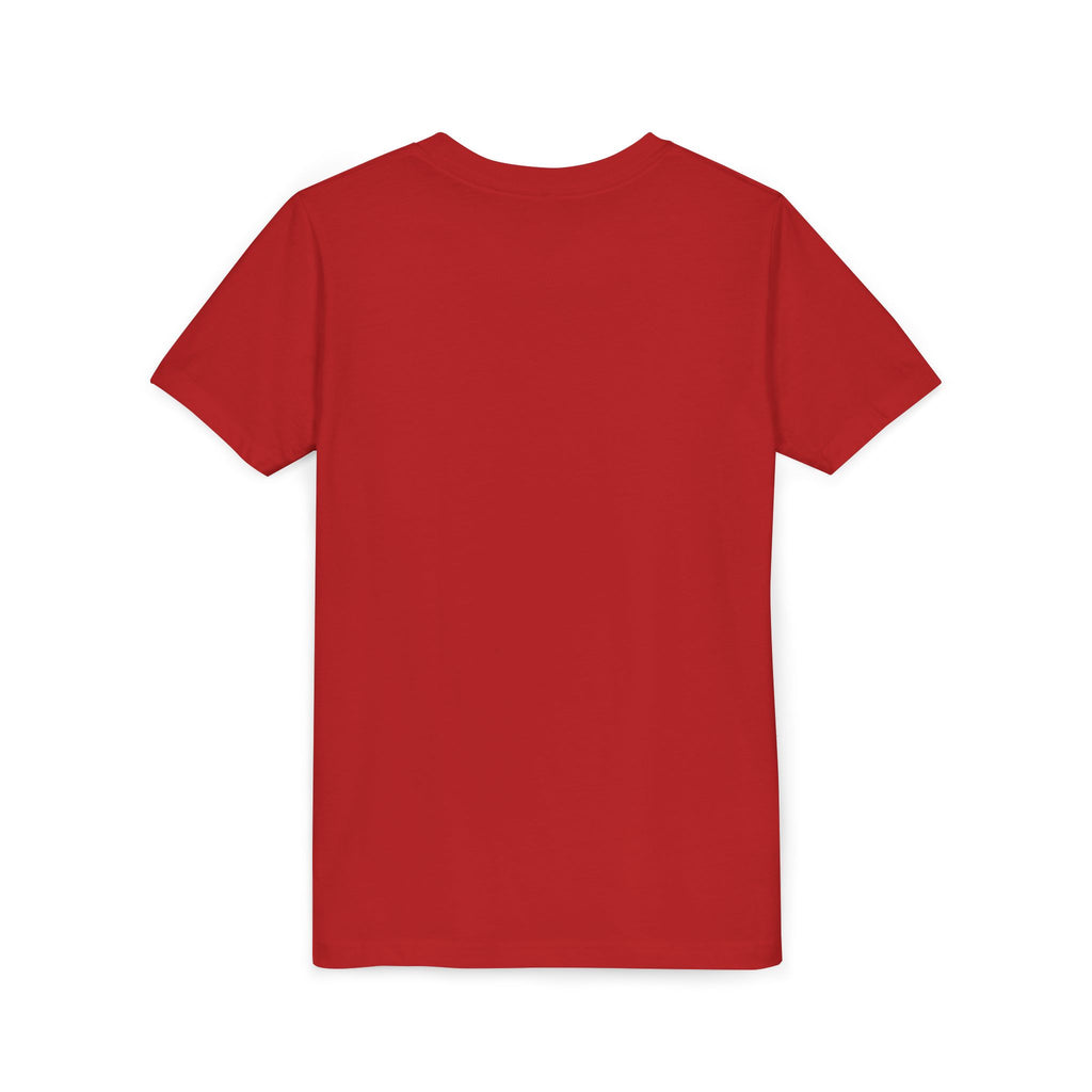 Christmas Puppy Kids T-Shirt — Puppy Santa Hat Floral Tee