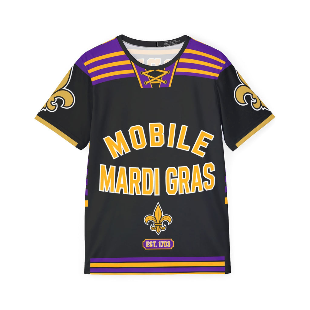 Mobile Mardi Gras Jersey — Men’s Festive Sports Shirt (1703 Alabama)