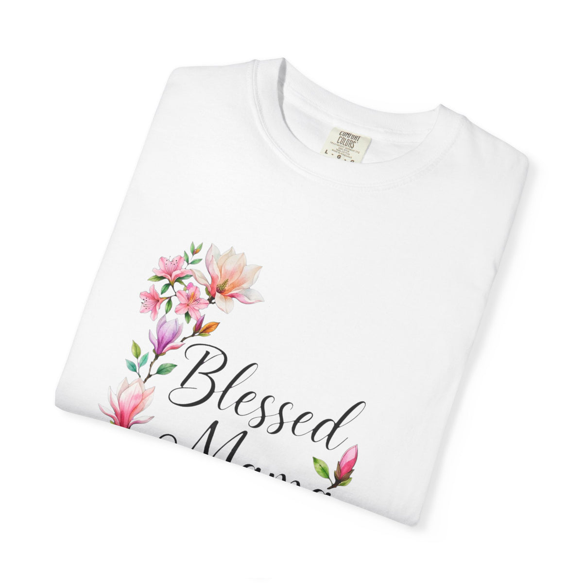 Blessed Mama Floral T-Shirt — Mom Gift, Mother’s Day Tee