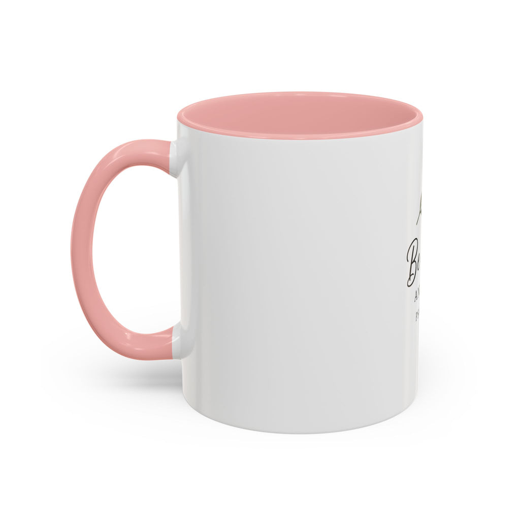 Be Still and Know Psalm 46:10 Accent Coffee Mug — Christian Inspirational Mug