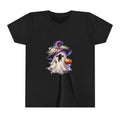 Halloween Ghost Kids T-Shirt — Witch Hat Ghost Tee
