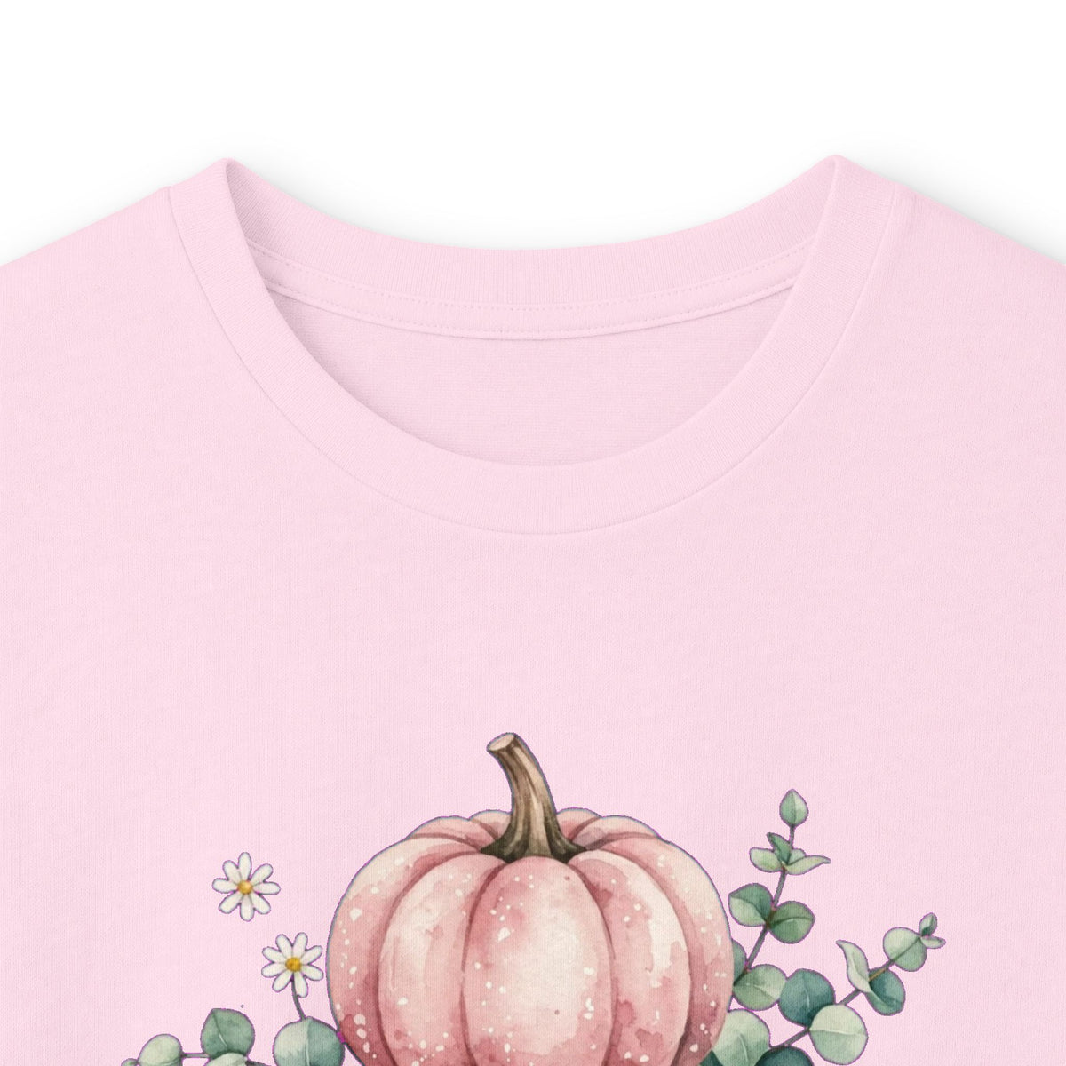 Grateful Pastel Pumpkin Stack Long Sleeve Tee