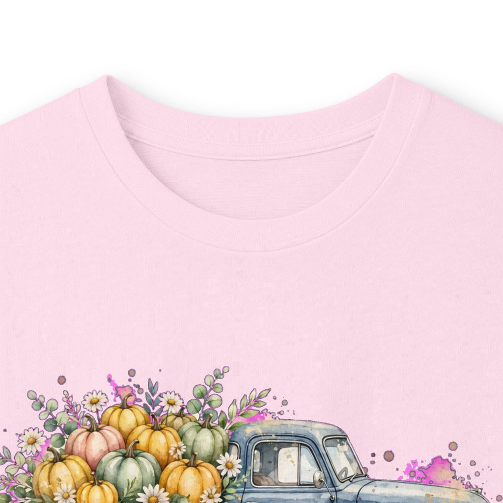 Hello Fall Vintage Truck Long Sleeve Tee