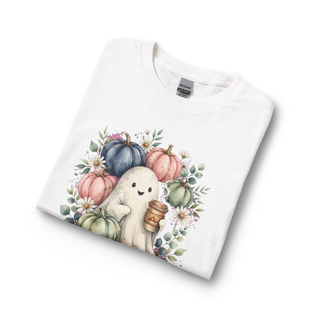 Spooky Season Ghost Long Sleeve Tee – "Tis The Season To Be Spooky" Halloween Shirt