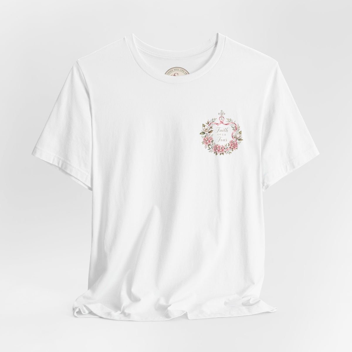 Faith Over Fear Floral T‑Shirt - view 8