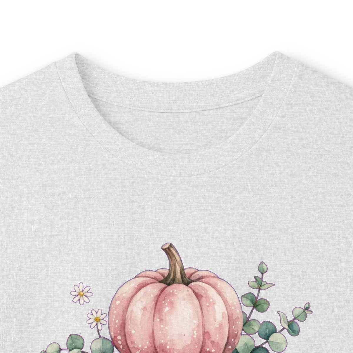 Grateful Pastel Pumpkin Stack Long Sleeve Tee