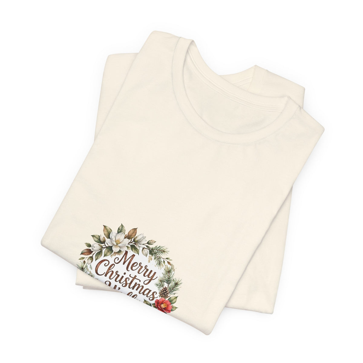 Merry Christmas Y'all Adult T-Shirt — Vintage Truck Christmas Tee