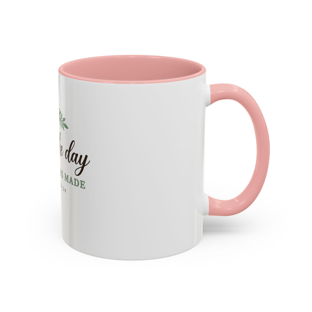 This Is The Day Psalm Coffee Mug — Inspirational Christian Scripture Mug