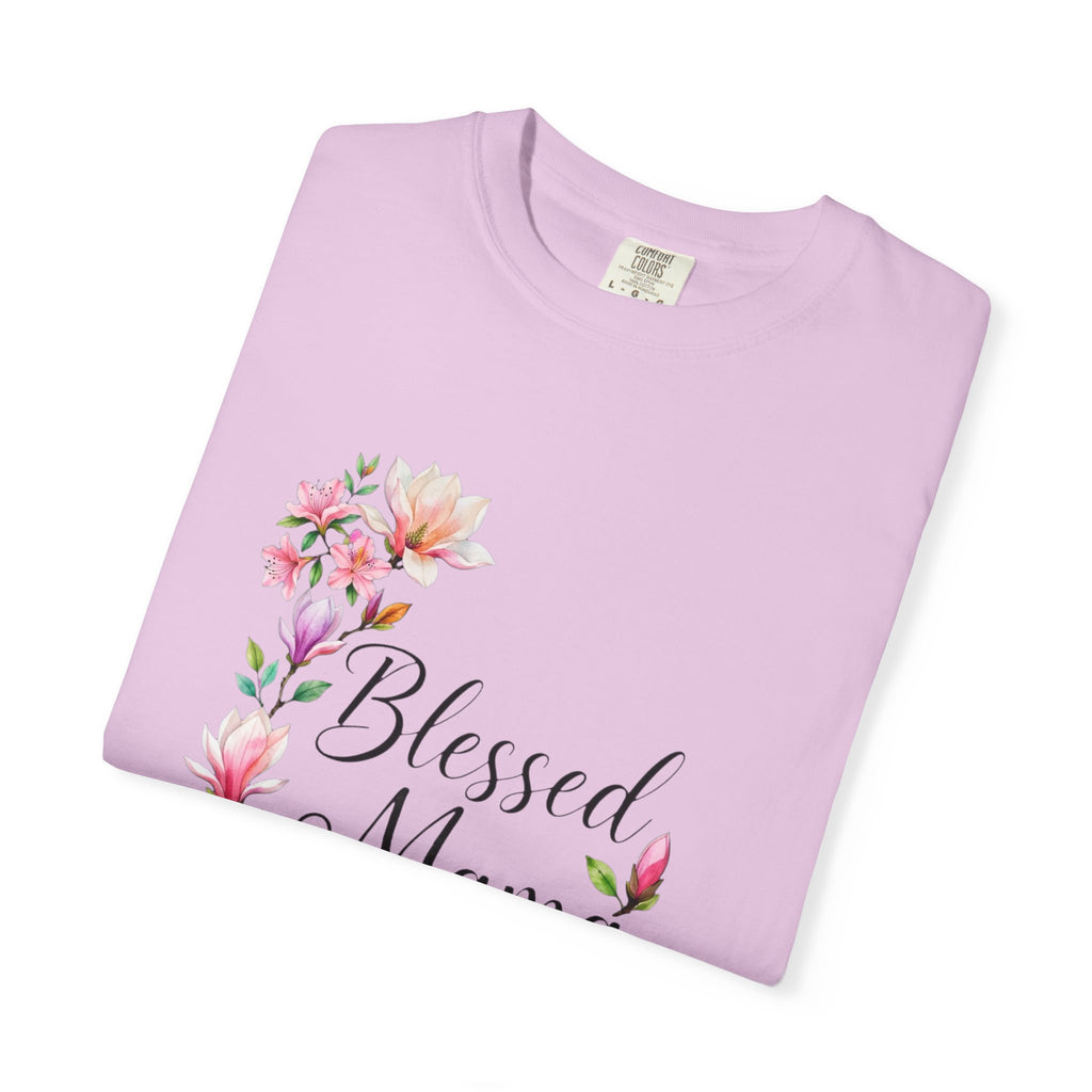 Blessed Mama Floral T-Shirt — Mom Gift, Mother’s Day Tee