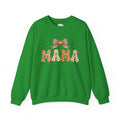 Mama Leopard Bow Sweatshirt