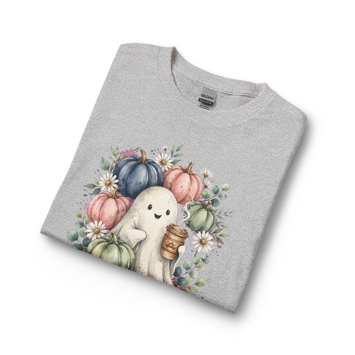 Spooky Season Ghost Long Sleeve Tee – "Tis The Season To Be Spooky" Halloween Shirt