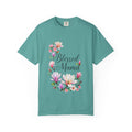 Blessed Mama Floral T-Shirt — Mom Gift, Mother’s Day Tee