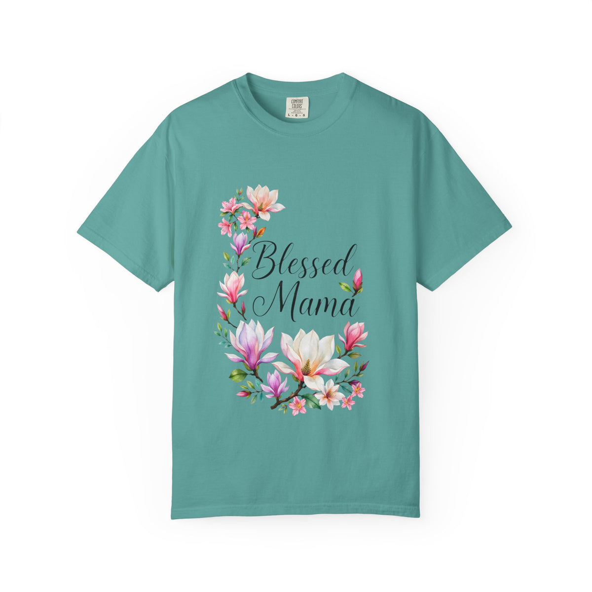 Blessed Mama Floral T-Shirt — Mom Gift, Mother’s Day Tee