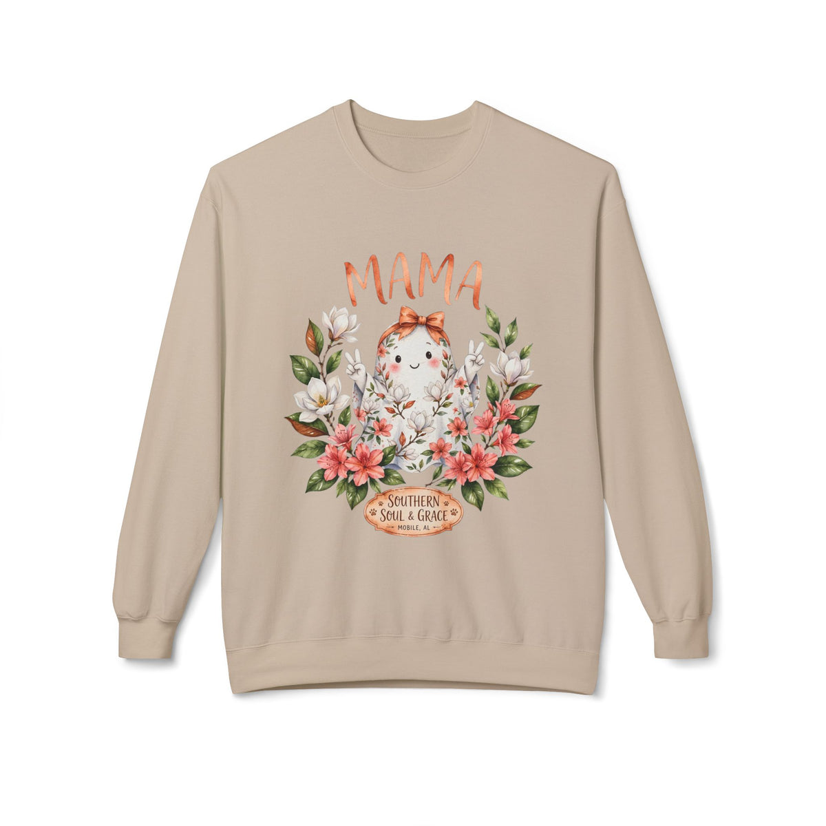 Mama Floral Crewneck Sweatshirt – Southern Sweet Mama Design