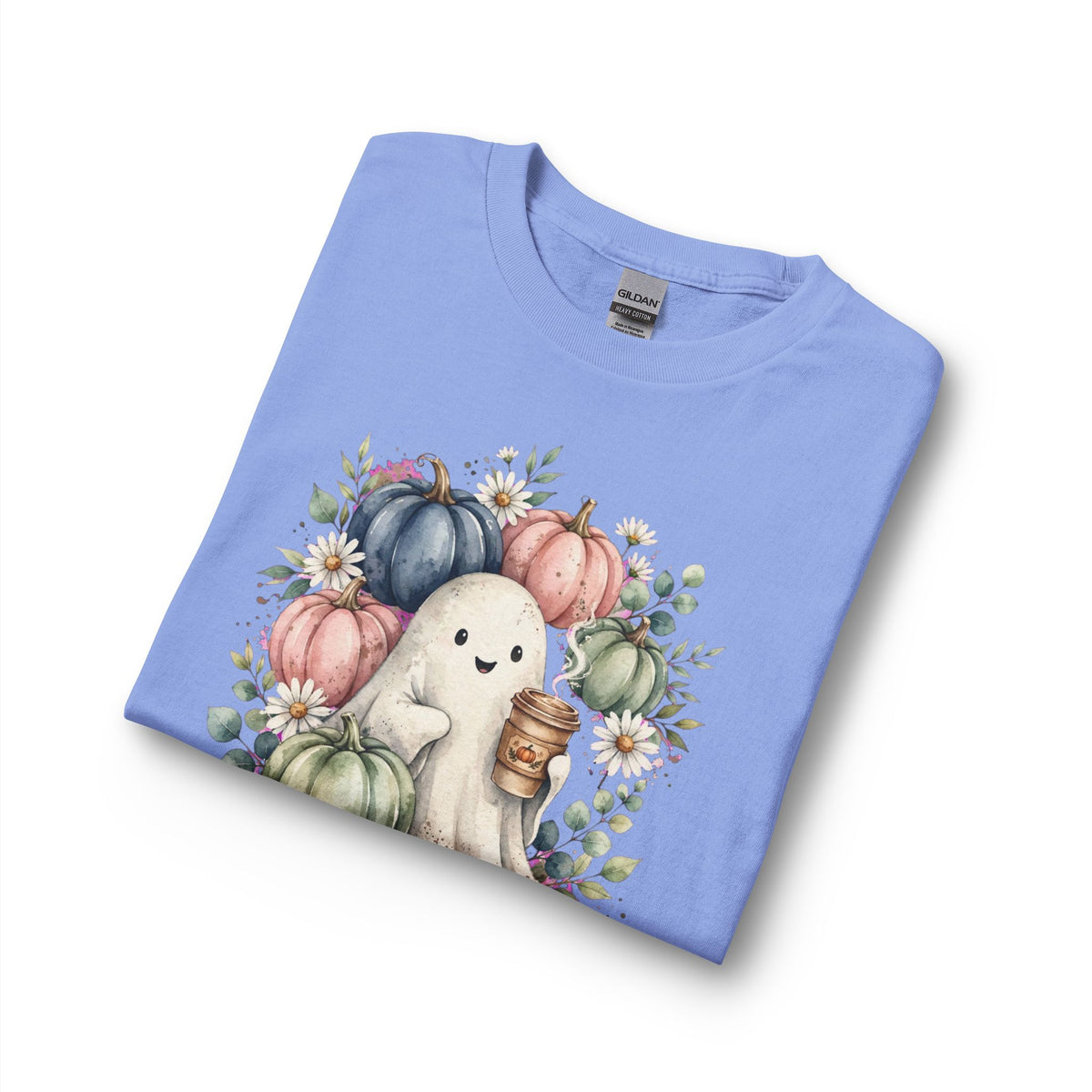 Spooky Season Ghost Long Sleeve Tee – "Tis The Season To Be Spooky" Halloween Shirt