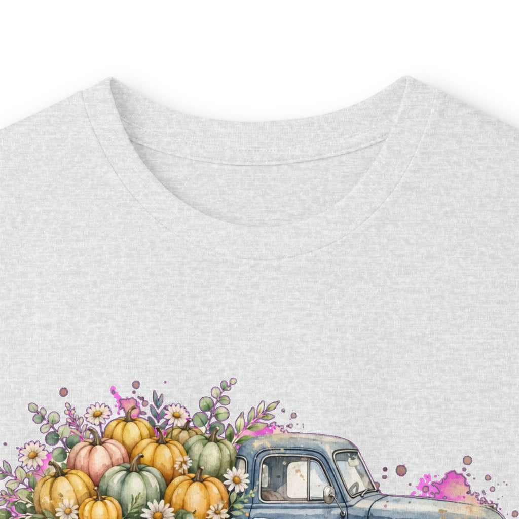 Hello Fall Vintage Truck Long Sleeve Tee