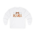 Mama Leopard Print Long Sleeve Tee — Animal Print Mama Shirt